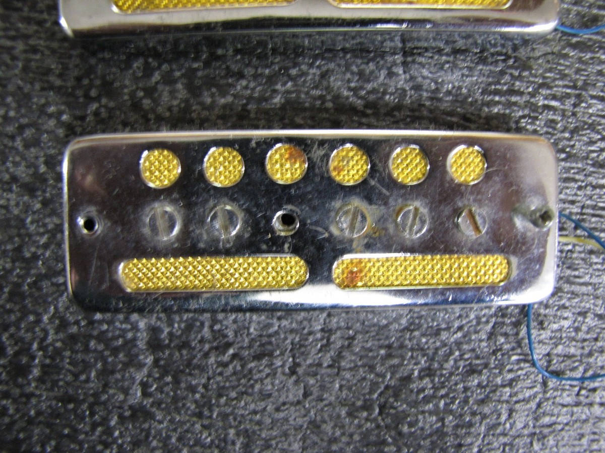 Teisco gold foil ピックアップ 60s Teisco Pickups Gold Foil.Pair | eBay
