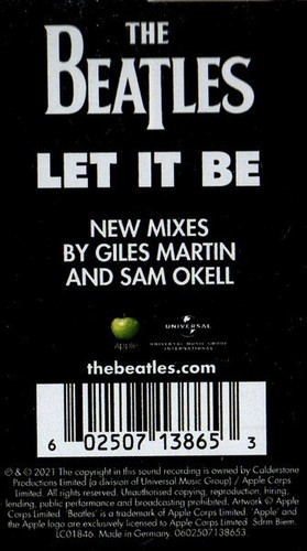 The BEATLES LP Let It Be Remix 180 Gram VINYL Giles Martin Mix REMASTERED SEALED - Picture 6 of 9