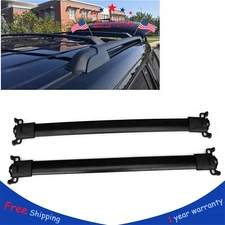 Pair Top Roof Rack Cross Bar Cargo Carrier for 2010-17 Chevy Equinox GMC Terrain