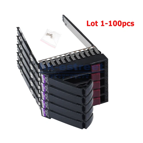 Lot HPE 2.5" Drive Tray Caddy ProLiant DL580 DL380 DL360 G4 G5 G6 G7 500225-001