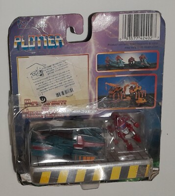 Extremely Rare Vintage Plotter Fun Tech RCR Robot and Hovercraft