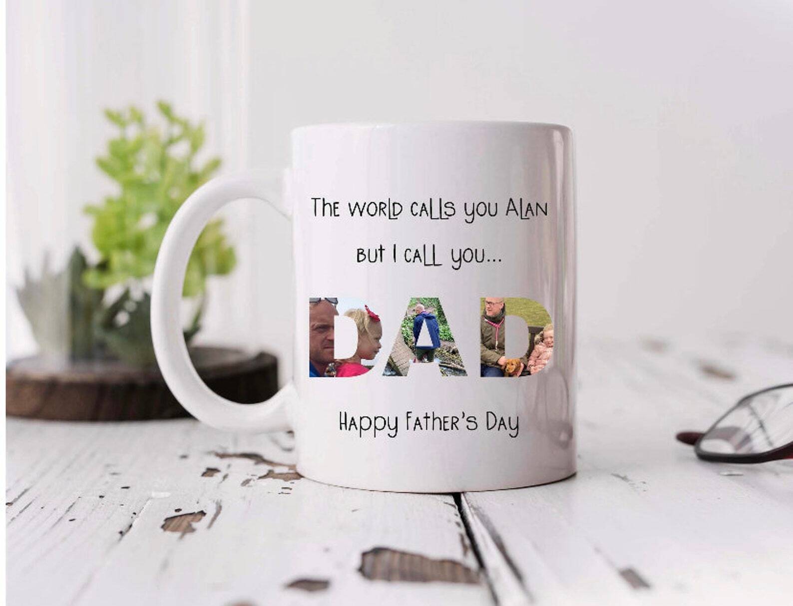 Personalised Daddy Mug Personalised Gift For Daddy New Daddy Photo Gift Daddy