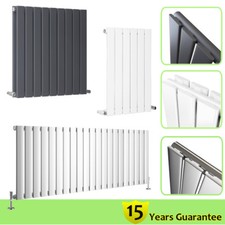Horizontal Designer Flat Panel Radiators Modern Columns Central Heating Rads