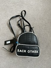 Designer EACH OTHER Leather Mini Back Pack Bnwt
