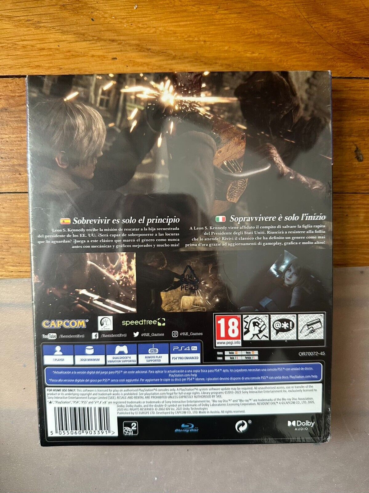 Resident Evil 4 Remake (2023) (PS5) cheap - Price of $25.02