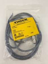 Turck U-75140  RK 4.5T-2/S101/SV Single Ended Cordset, 2m, 5-pin M12 Female