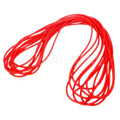 Bande de catapulte solide 1,7 x 4,5 mm tube de catapulte en latex élastique rouge élastique 10 M - Photo 1 sur 10