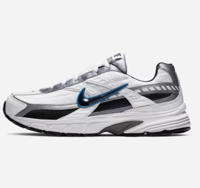 Nike Initiator White Obsidian Metallic Cool Grey Running Shoes