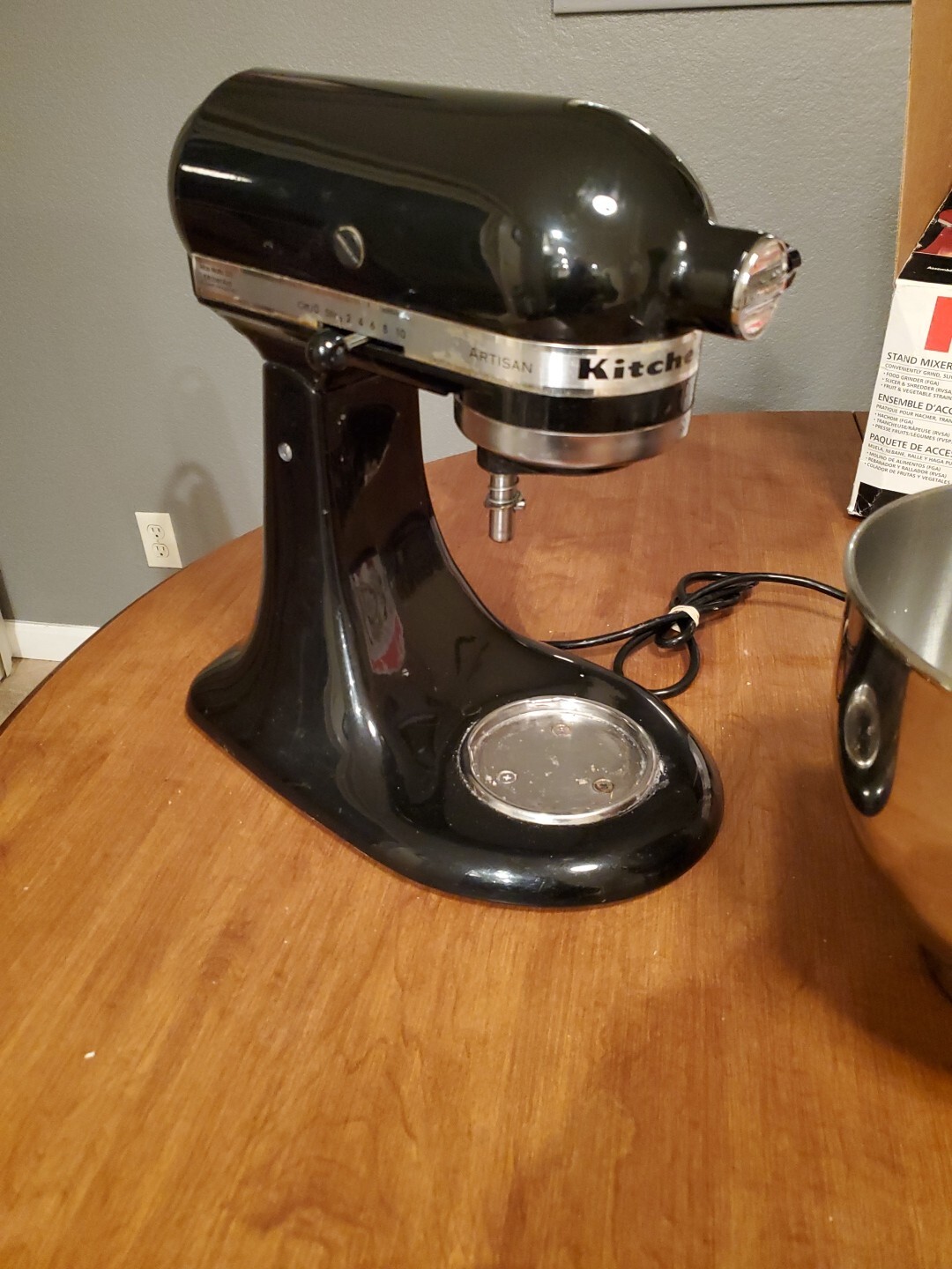 KitchenAid KSM150PSOB Artisan Series 5 qt. TiltHead Stand Mixer Onyx Black 719399444844 eBay