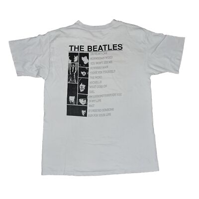 Vintage 1990 The Beatles Rubber Soul T Shirt | eBay