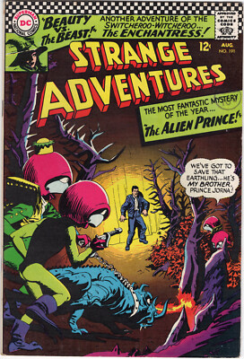 Strange Adventures 191 (1966): Lovely High Grade -Enchantress