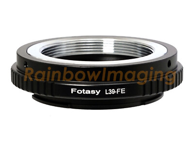 39mm M39 L39 Lens to Sony E-Mount Camcorder NEX-VG20 VG30 VG900 FS100 Adapter
