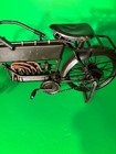 Vintage Tin Plate WWI Style Henderson Motorcycle 1:10 Scale 12" Long  (11M) — photo 7