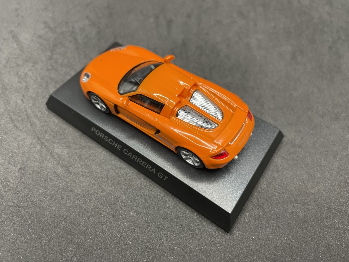 Kyosho 1/64 Porsche collection6 Carrera GT Orange diecast model