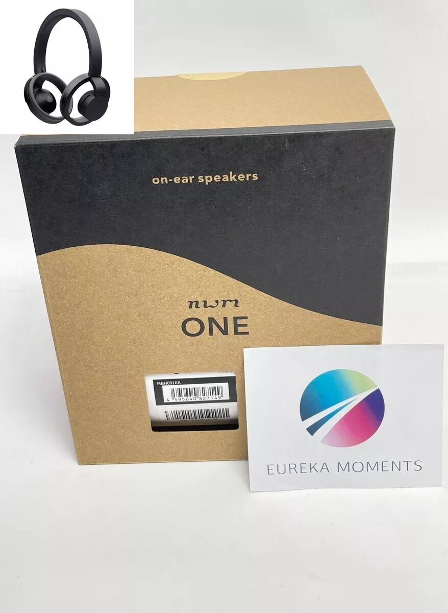 nwm ONE ダークグレイ MBH001KA nwm ONE Dark Gray MBH001 KA Open-Ear Over-the-Head Ear Speaker NEW