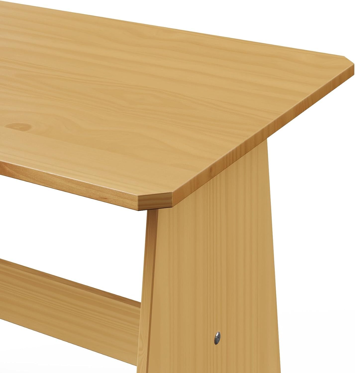 Tone Natural Solid Wood Corner Dining Set, Reversible Breakfast Nook eBay