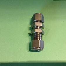 Swagelok 1/2" Bulkhead Union 1/2" SS-810-61 Stainless Steel New