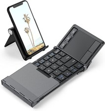iclever IC-BK08 Tri-folding Wireless Keyboard...