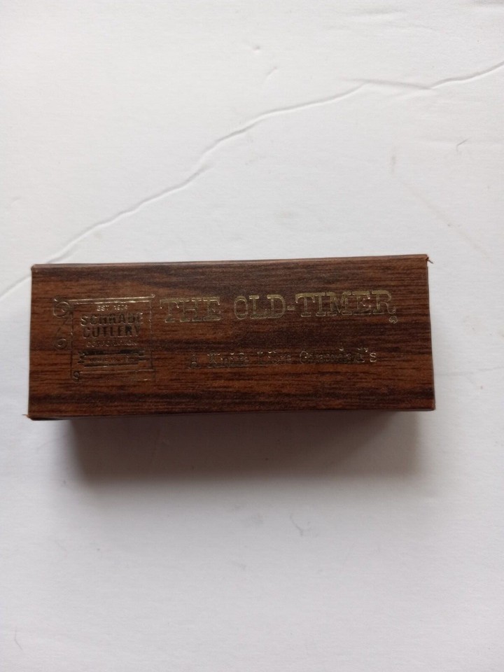 SCHRADE CUTLERY POCKET KNIFE LL BEAN OLD TIMER MADE IN USA NEW eBay