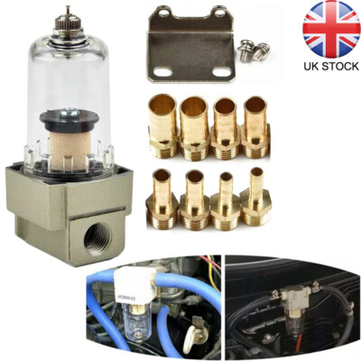300ML Universal Oil Catch Can Reservoir Tank Kits 3/8 NBR Fuel 300ML Universal Oil Catch Can Reservoir Tank Kits 3/8 NBR Fuel