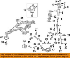 CHRYSLER OEM 07-25 200 Suspension Components-Upper Mount Bolt 6105064AA