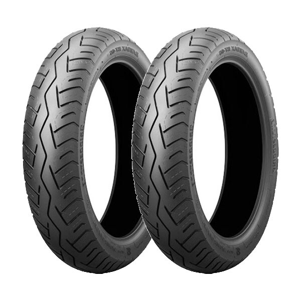 TYRE PAIR BRIDGESTONE 110/80-17 57H + 140/70-17 66H BATTLAX BT46