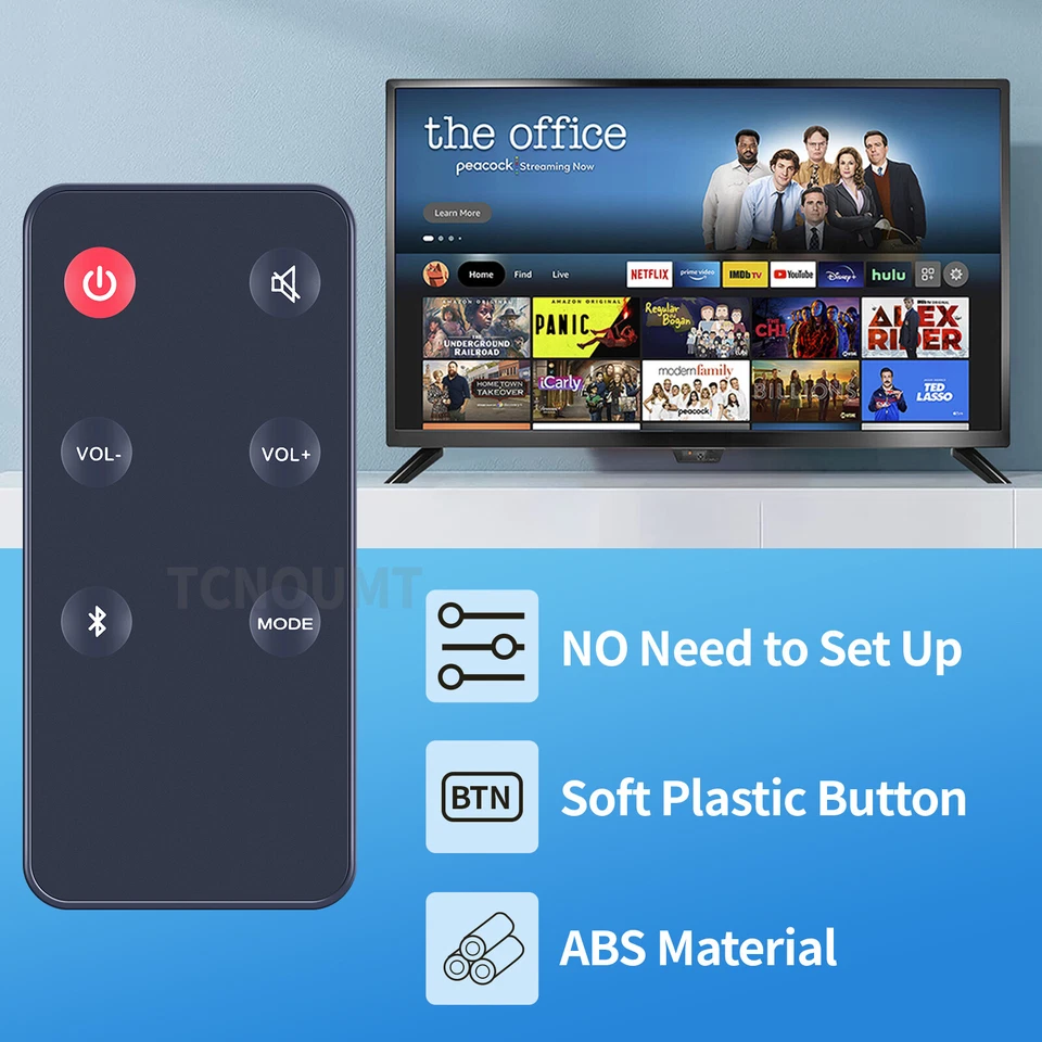 Replacement Remote Control For Hitachi Soundbar AXS014BTU AXS020WE AXS460BTU - Image 3 of 4