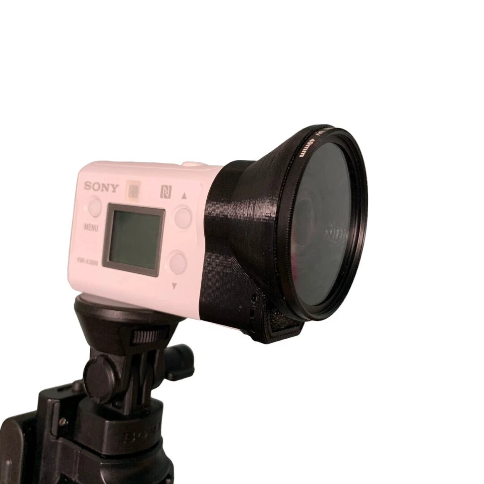 lens protection For Sony Action Cams FDR-X3000 HDR-AS300 Black/White - Image 4 of 4