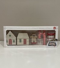 Target Bullseye Playground Gingerbread Christmas Mini Figures 6 Ct NEW 2023
