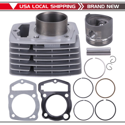 56.5mm Cylinder Kit Piston Rings Pin Gasket for Honda CB 125 CL SL