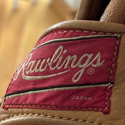 Vintage Rawlings Baseball Glove Tommy Davis 1960's Rare Japan