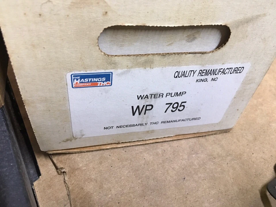 Bomba de agua remanufacturada The Hasting Company WP 795 Foto 2 de 4