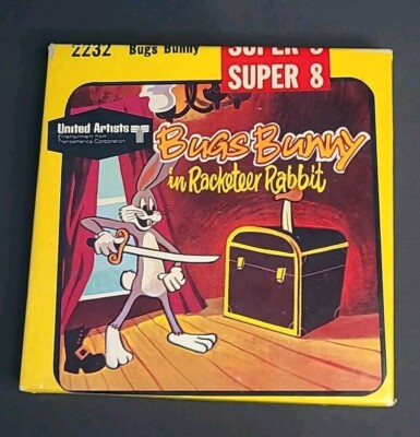 Super 8 Bugs Bunny in Racketeer Rabbit 2232 - UNITED ARTISTS | eBay