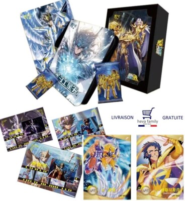 Display SAINT SEIYA Chevaliers du Zodiaque 12Booster! 24 Karten Sammlung NEU