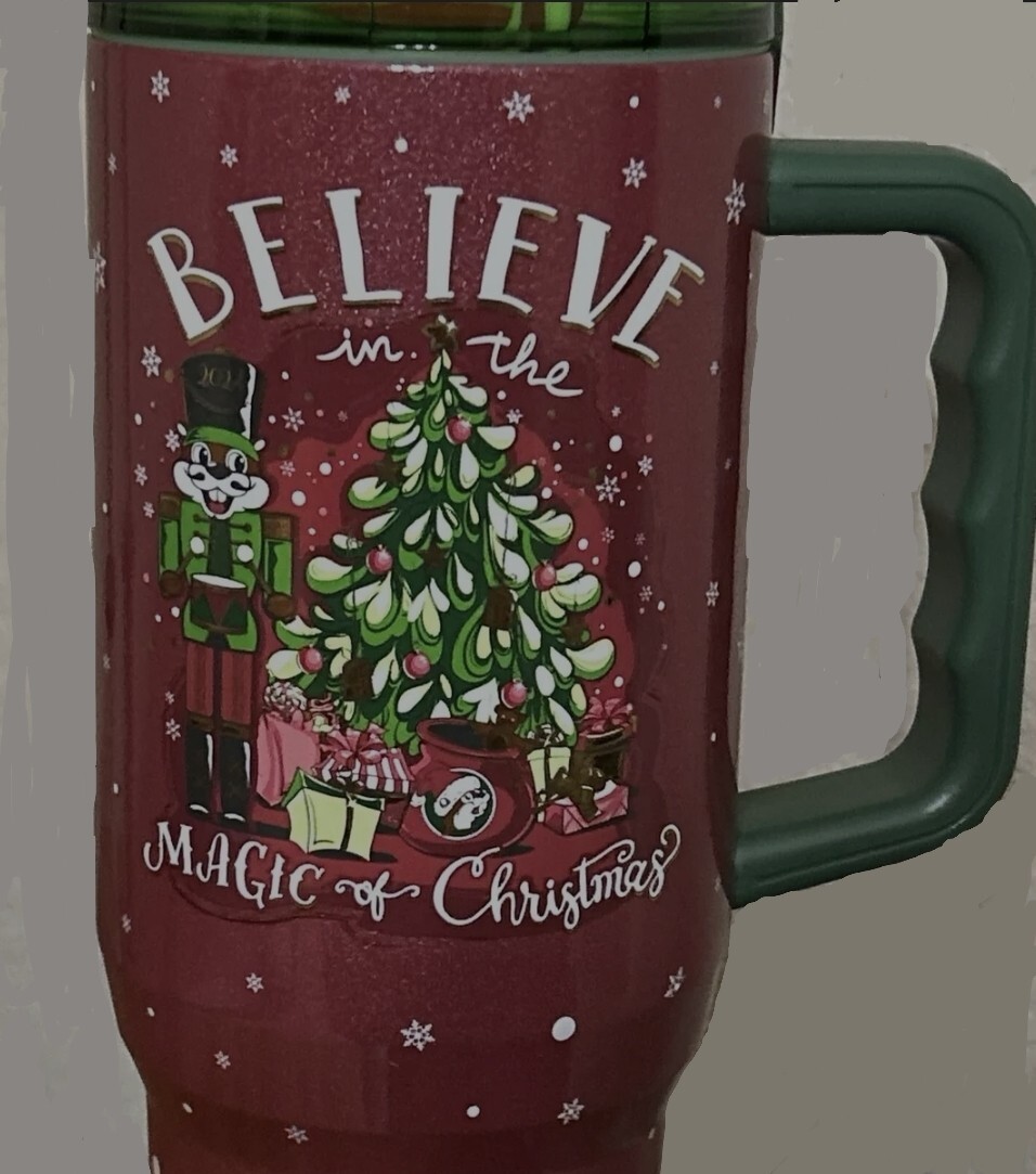 NEW 2024 Lot Of TWO [2] Bucee’s Christmas Fit Forty 40 Oz + Double Pint ...