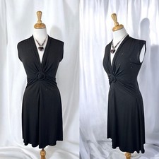 Little Black Dress Vintage 90s Sparkly Formal Fairy Whimsigoth Evening Party L