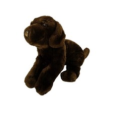 Animal Alley Chocolate Lab Dog Puppy Plush Stuffed Animal Toy 2000 Toys R Us