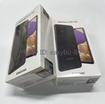 Unlocked Samsung Galaxy A32 5G 64GB/128GB SM-A326B/DS 48MP Unopened Smartphone