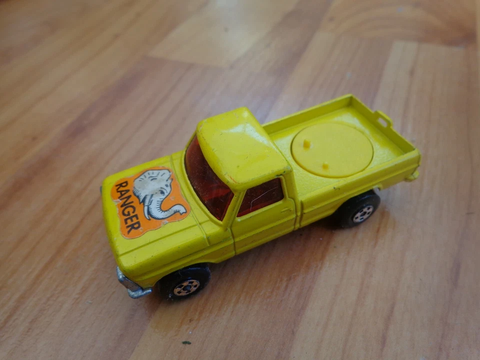 VINTAGE MATCHBOX LESNEY SUPERFAST ROLAMATICS NO.57 WILD LIFE TRUCK BOXED NR MINT - Image 2 of 3
