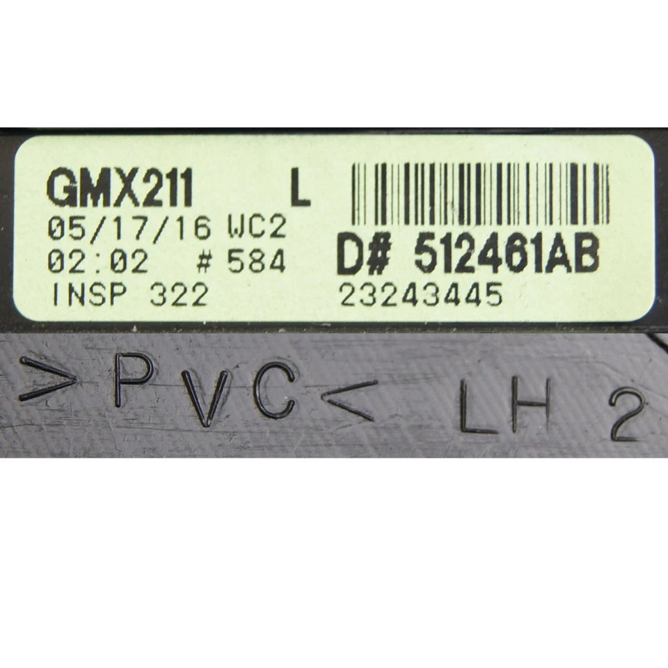 2010-2016 Chevy Impala/Limited LH Quarter Window New 19207232 23243445 19120720 - Image 3 of 4