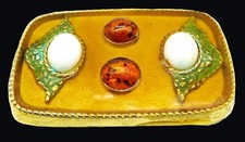 Hippy Style Ornate Handcrafted Leather  Metal Vintage Belt Buckle