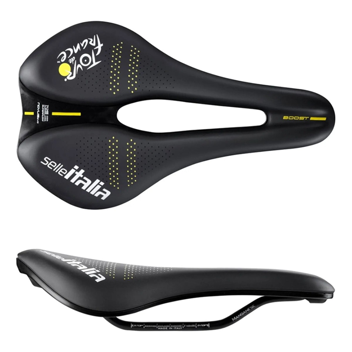 Selle Italia saddle NOVUS BOOST EVO TM SUPERFLOW TOUR DE FRANCE