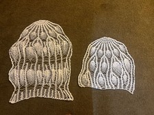 Lot Of 2 Vintage Handmade Crochet Item