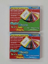 Edupress Sight Words In A Flash Card Sets 1 +...