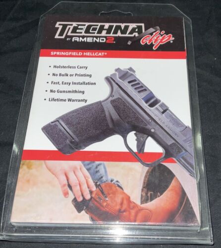 Techna Clip, Technaclip;  Fits Springfield Hellcat;  Ambidextrous;  HELLCAT - Afbeelding 1 van 2