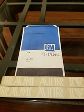 Nos Gm 1969 1970 Gto Judge Ram Air Iv Decals White 9789043 B4
