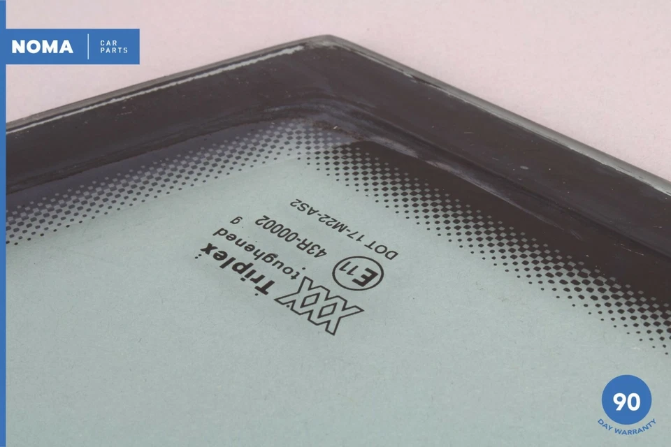 98-03 Jaguar XJ8 XJR VDP X308 trasero derecho pasajero cuarto ventana vidrio OEM Foto 3 de 4