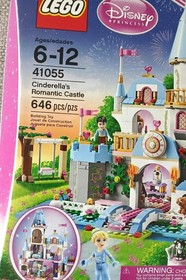 SEALED 2014 Set, Lego 41055 Cinderella's Romantic Castle - Disney Princess  Dmg