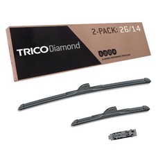TRICO Diamond 26 14 Premium Automotive Replacement Windshield Wiper Blades Set o
