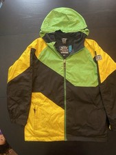 RIDE SNOWBOARDS Boy's Hydrapel Snow Jacket L 13 14 Polyester Ski Yellow Green